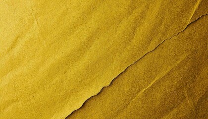 Textured golden paper with a torn edge, featuring natural creases and a warm color palette, suggesting elegance and simplicity. 