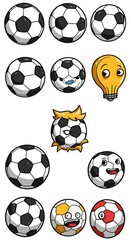 Soccerball Squad: A Quirky Cartoon Crew