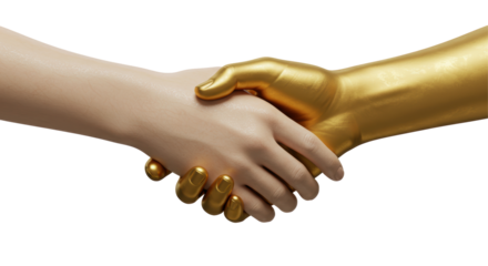 Isolated Golden Handshake Agreement with Professionalism