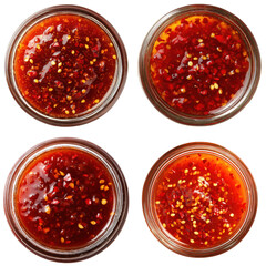 Bowl Spicy Sriracha Sauce Chili Bits  