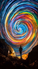 Ethereal Dance of Lights: Unveiling the Hidden Harmonies of Time through Slow Shutter Photography