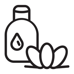 aromatherapy line icon