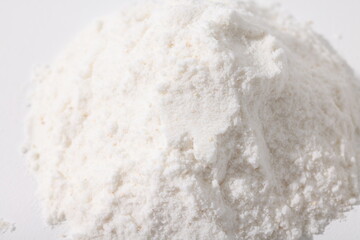 Top angle white powder #1