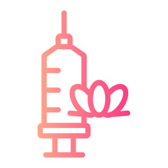 injection gradient icon