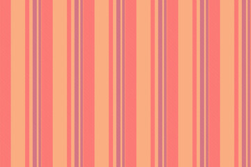 Obraz premium Vibrant vertical stripes in warm peach and coral hues create a cheerful, seamless pattern.