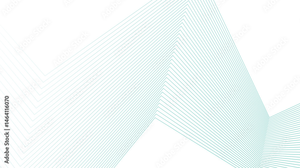 Poster abstract line gradient background vector. illustration with vibrant perspective line wave in motion.