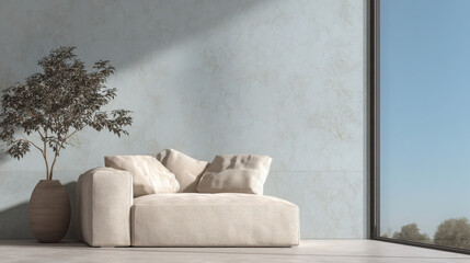 modern interior design showcasing light aesthetic minimalism featuring bright airy spaces with large allowing