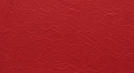 Vibrant Red Texture Background with Rough Surface and Fine Pattern
