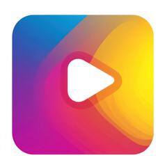 vector glossy icon