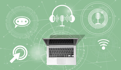 Concept of podcast