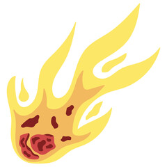 Falling Asteroid Element