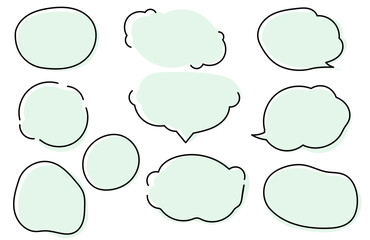 吹き出し　collection２