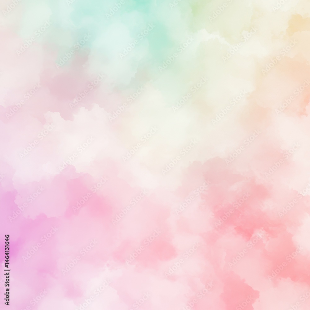 Poster watercolor abstract background pastel texture gradient pattern design