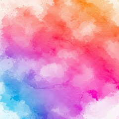 Watercolor Background Texture Abstract Paint Gradient Rainbow Design