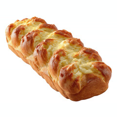 Delicious Golden Brown Cheese Pull-Apart Bread Loaf
