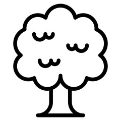 Simple Cartoon Tree