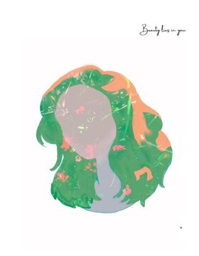 Beauty products templete