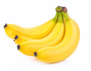 Banana isolated on white background