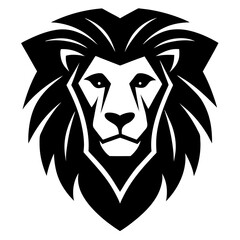lion head vector