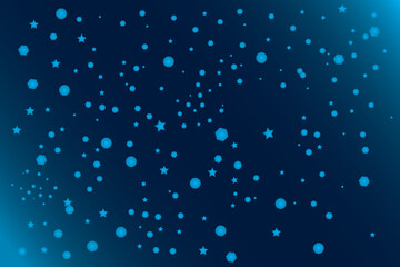 A shower of starlight, shards of light in various shapes and forms.