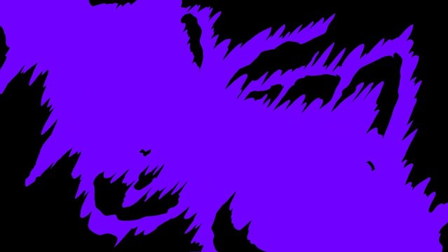 Hand Drawn Animated Cartoon Explosion Transition