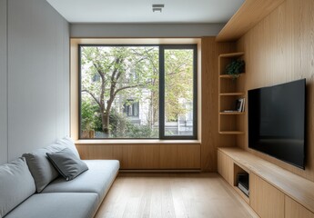 Fototapeta premium living room interior