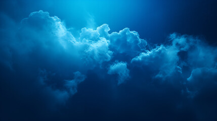 Ethereal cloud network with radiant links, symbolizing cosmic connectivity