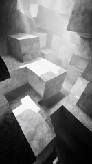Abstract Concrete Labyrinth