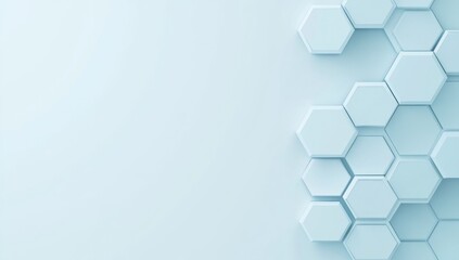 abstract background with hexagons
