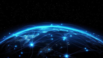 Obraz premium blue planet earth