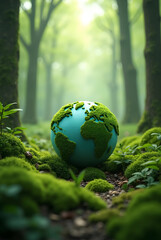 earth in the forest