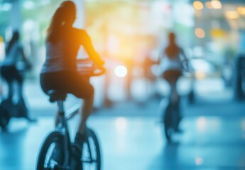 Fototapeta premium people walking in the city