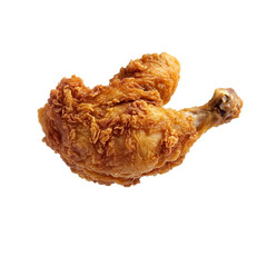 Fried chicken levitating
