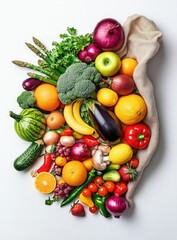 Colorful Bounty of Fresh Produce