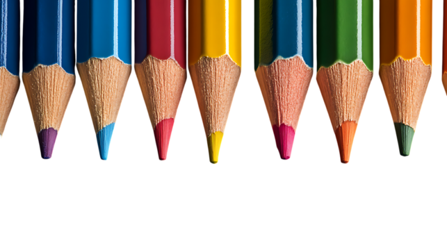 colorful pencils background
