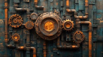 Industrial steampunk design (1)