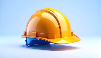 Yellow Construction Hard Hat for Safety