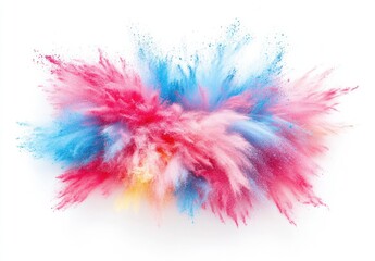 abstract colorful background with splashes