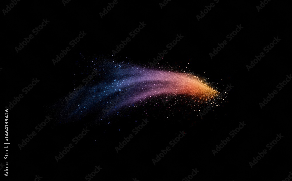 Sticker abstract background with space