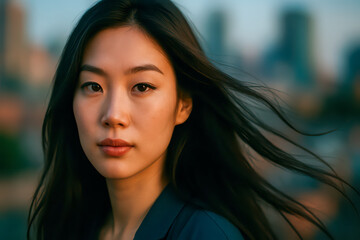 Diverse confident women portraits outdoors – natural light, authentic emotions, urban and nature backgrounds, multicultural female beauty, modern empowerment collection