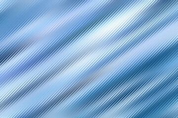 Rippled glass effect gradient background with grainy texture. Blue striped gradient wallpaper. Textured backdrop. Organic colors, noisy texture, natural, modern aesthetic design.