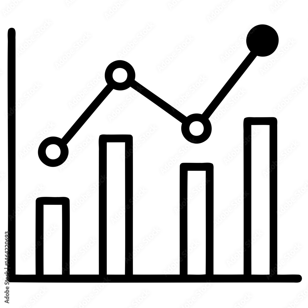 Poster business chart graph diagram infographic information report data analysis presentation and statistic