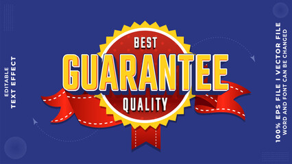 3d best guarantee quality text effect