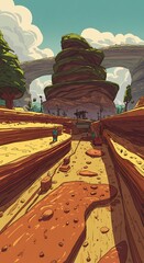 Canyon's Sun-Kissed Secret