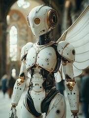 Golden Machine Walks Among Grace