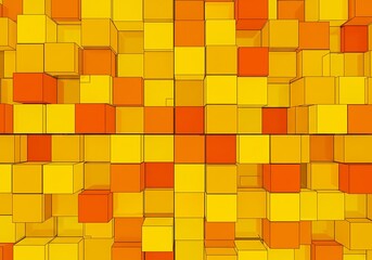 Golden Cube Cascade
