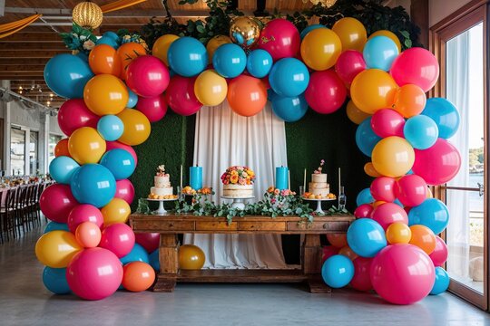 Colorful Balloon Decorations for Unforgettable Celebrations and Joyous Events