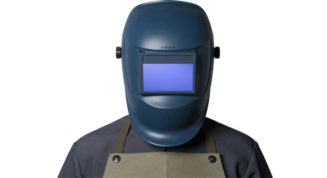 Isolated Welding Mask