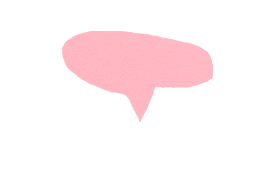 Pink paper cut speech bubble, chat symbol with speech bubbles, cartoon style speech bubbles PNG transparent - Powered by Adobe