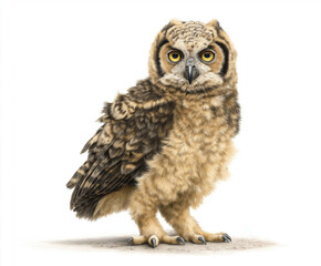 Naklejka premium Eule Baby